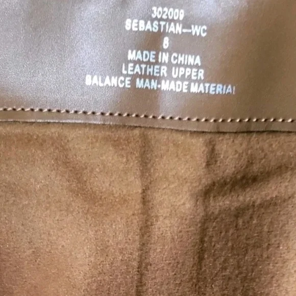 Bjorndal Sebastian Suede Leather Brown Tall Riding Boot Women 8 WC Wide Calf - Picture 3 of 13